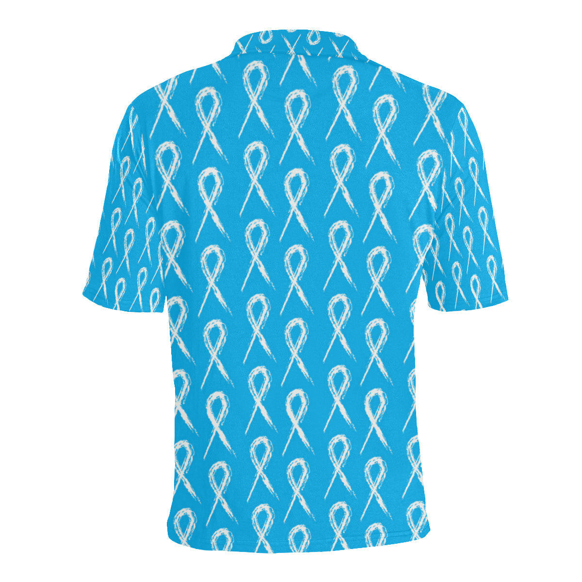 Prostate cancer Pattern Print Design A03 Men Polo Shirt