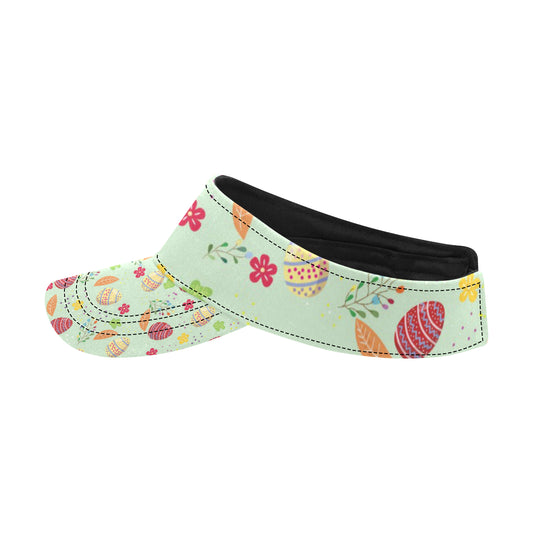 Easter Eggs Pattern Print Design RB07 Unisex Sun Visor