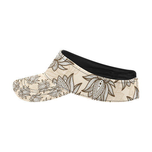 lotus Boho Pattern Print Design LO05 Unisex Sun Visor