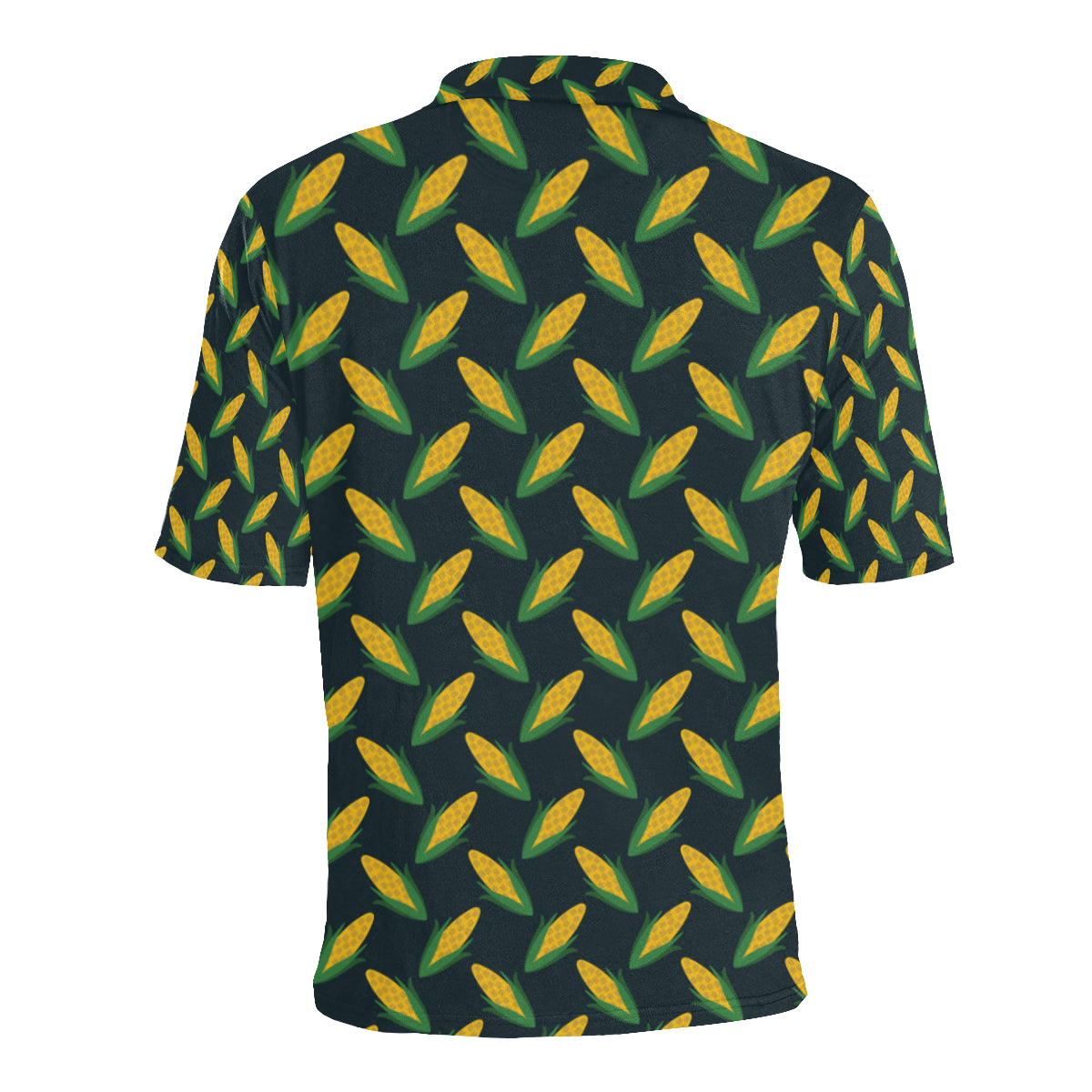Corn Pattern Print Design 02 Men Polo Shirt