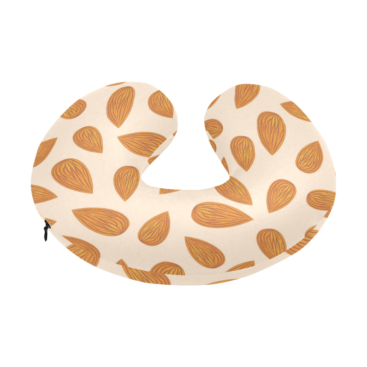 Almond Pattern Print Design 03 U-Shaped Travel Neck Pillow
