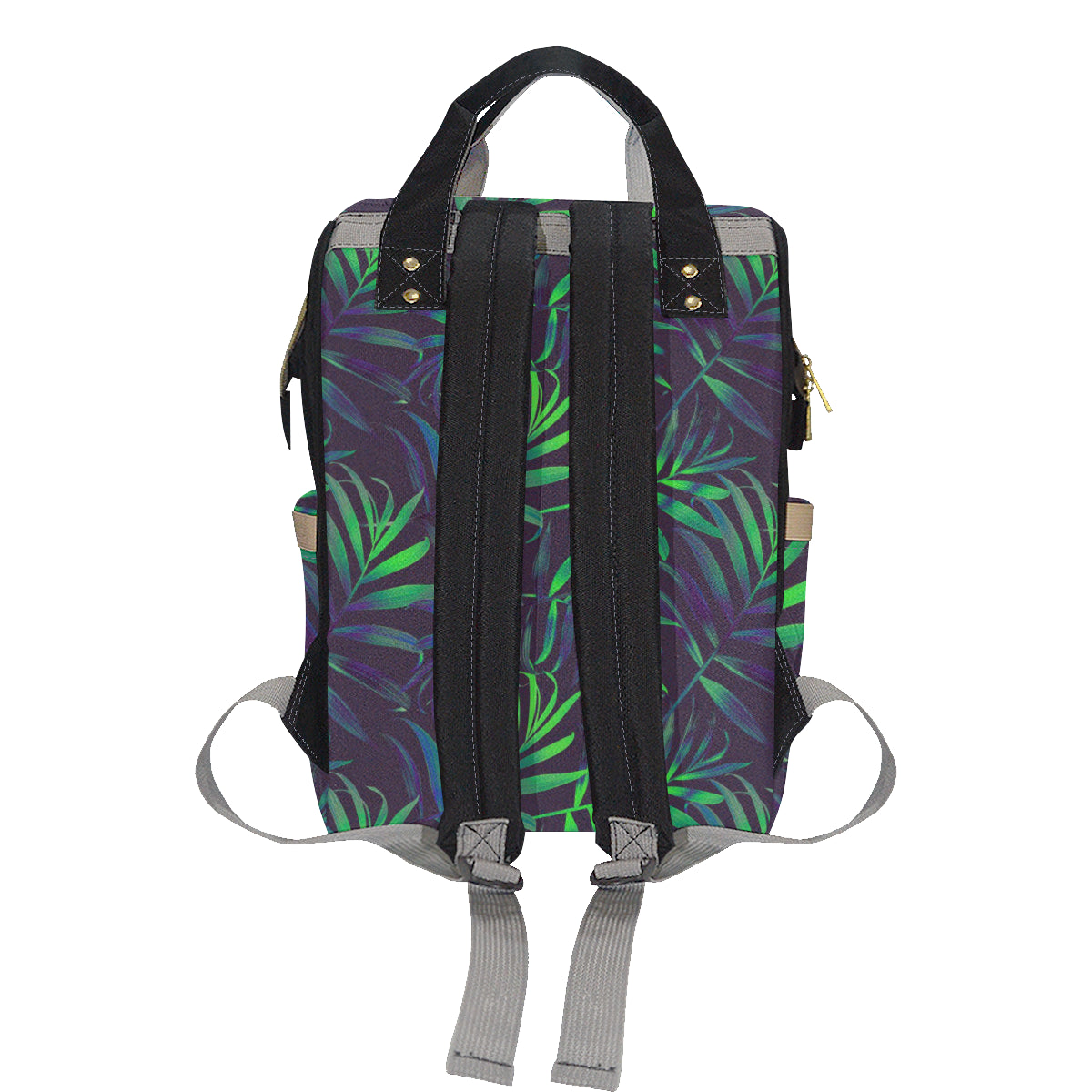 Palm Leaves Pattern Print Design PL01 Diaper Bag Backpack