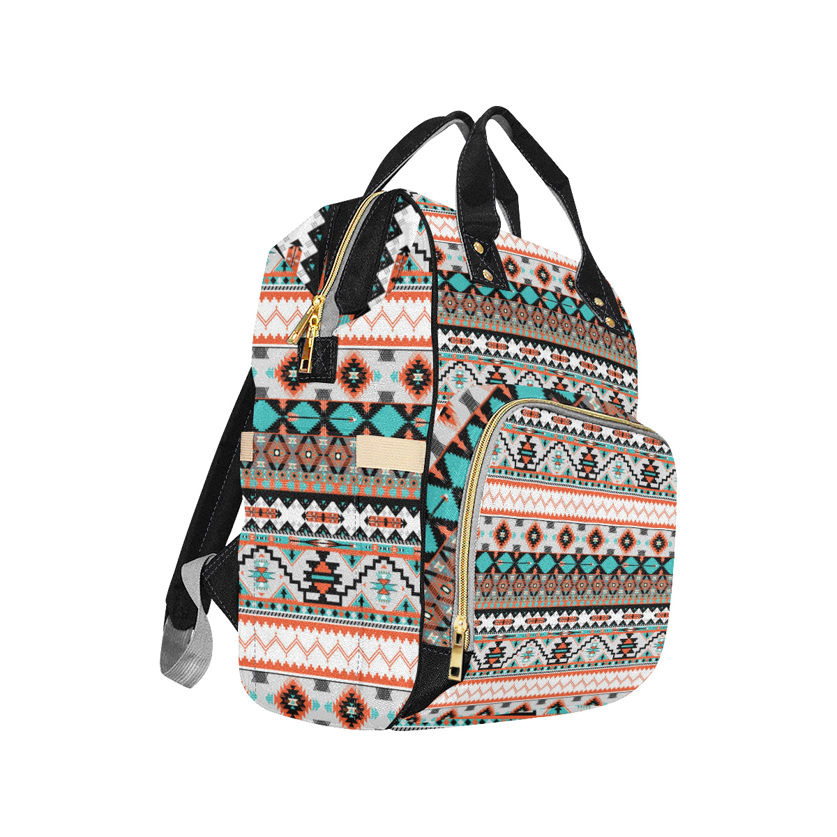 Tribal Aztec Indians pattern Diaper Bag Backpack