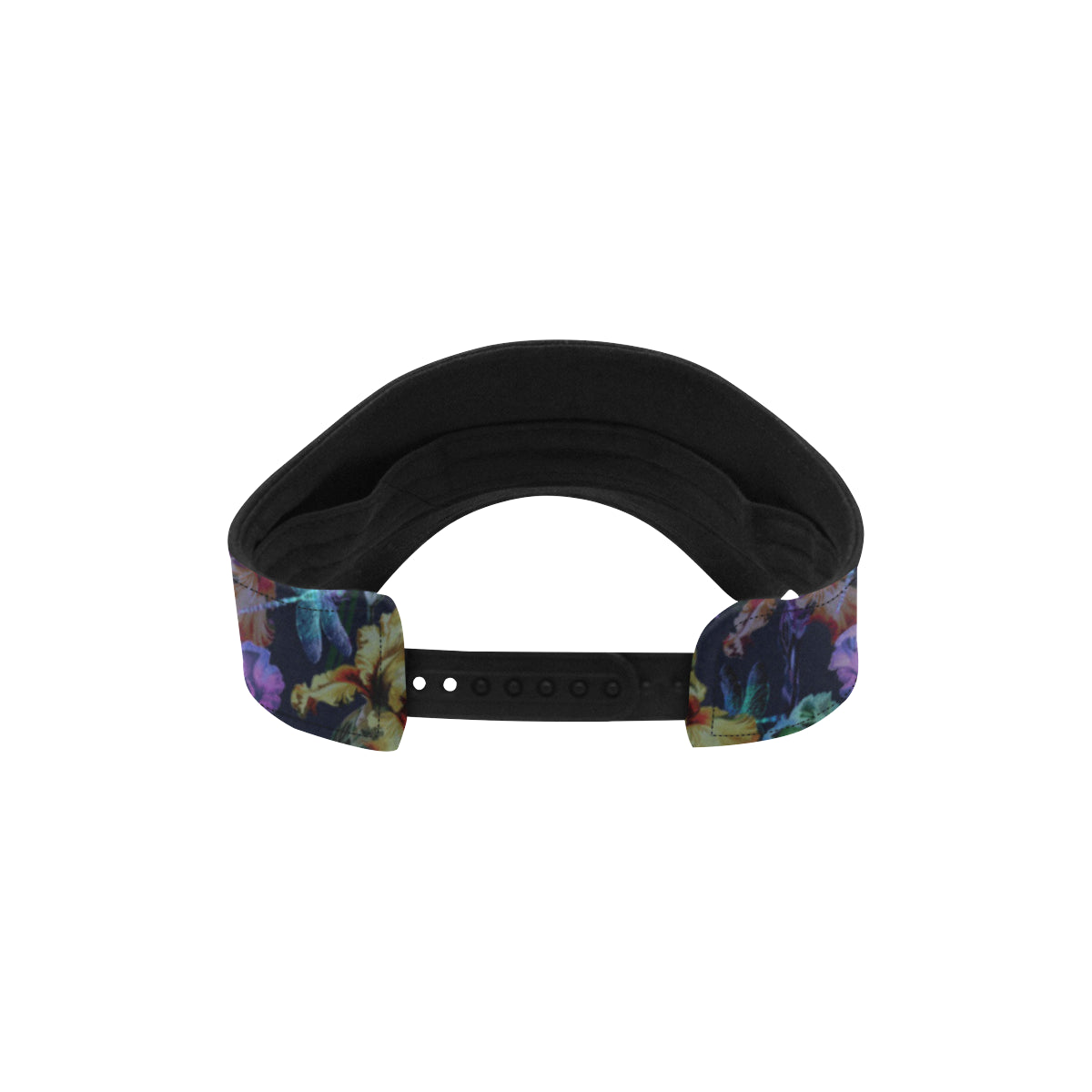 Dragonfly With Floral Print Pattern Unisex Sun Visor
