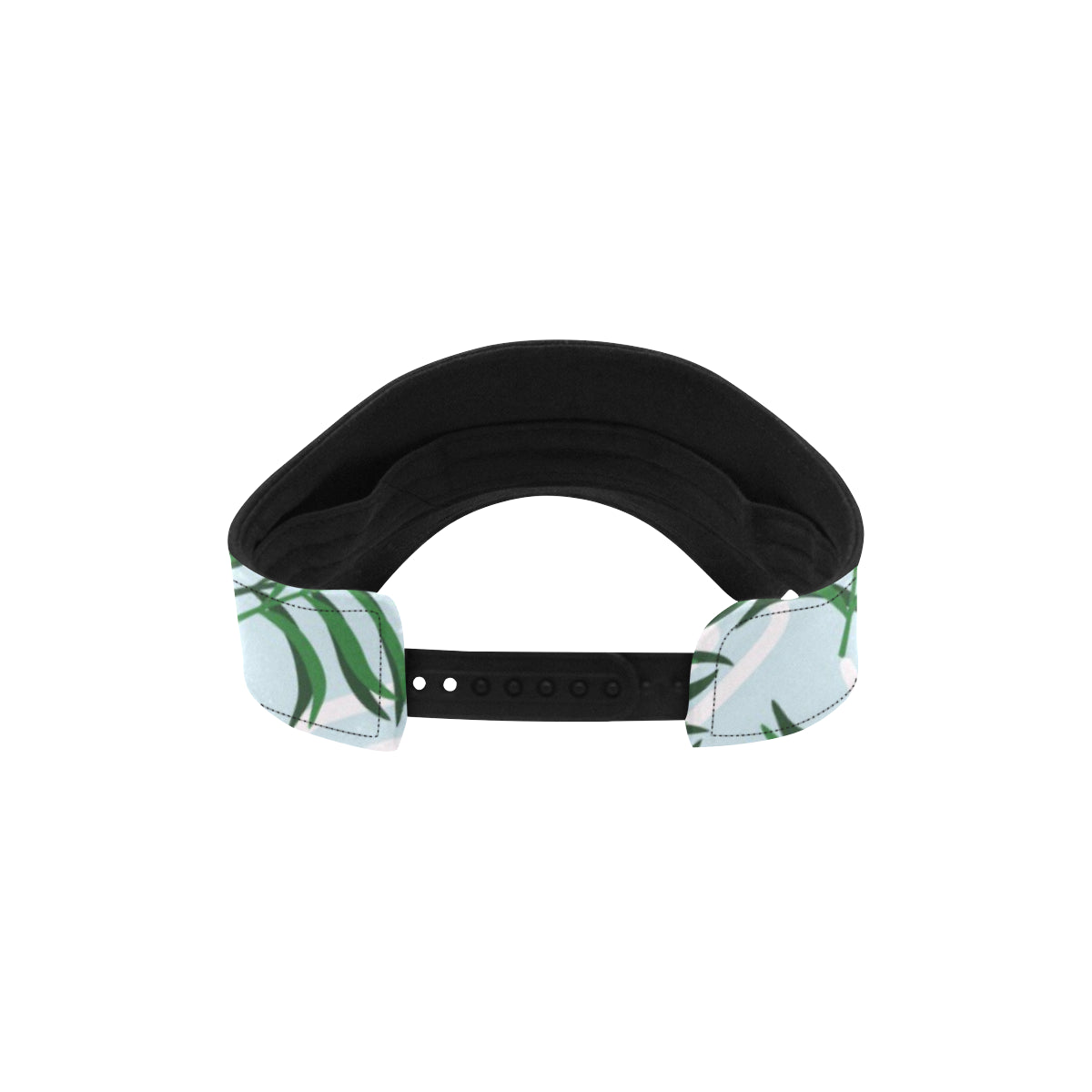 Palm Leaves Pattern Print Design PL06 Unisex Sun Visor