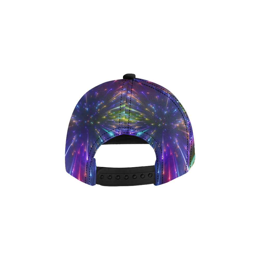 Celestial Rainbow Speed Light Snapback Cap