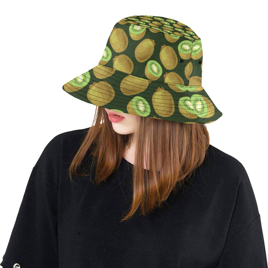 Kiwi Pattern Print Design KW04 Unisex Bucket Hat