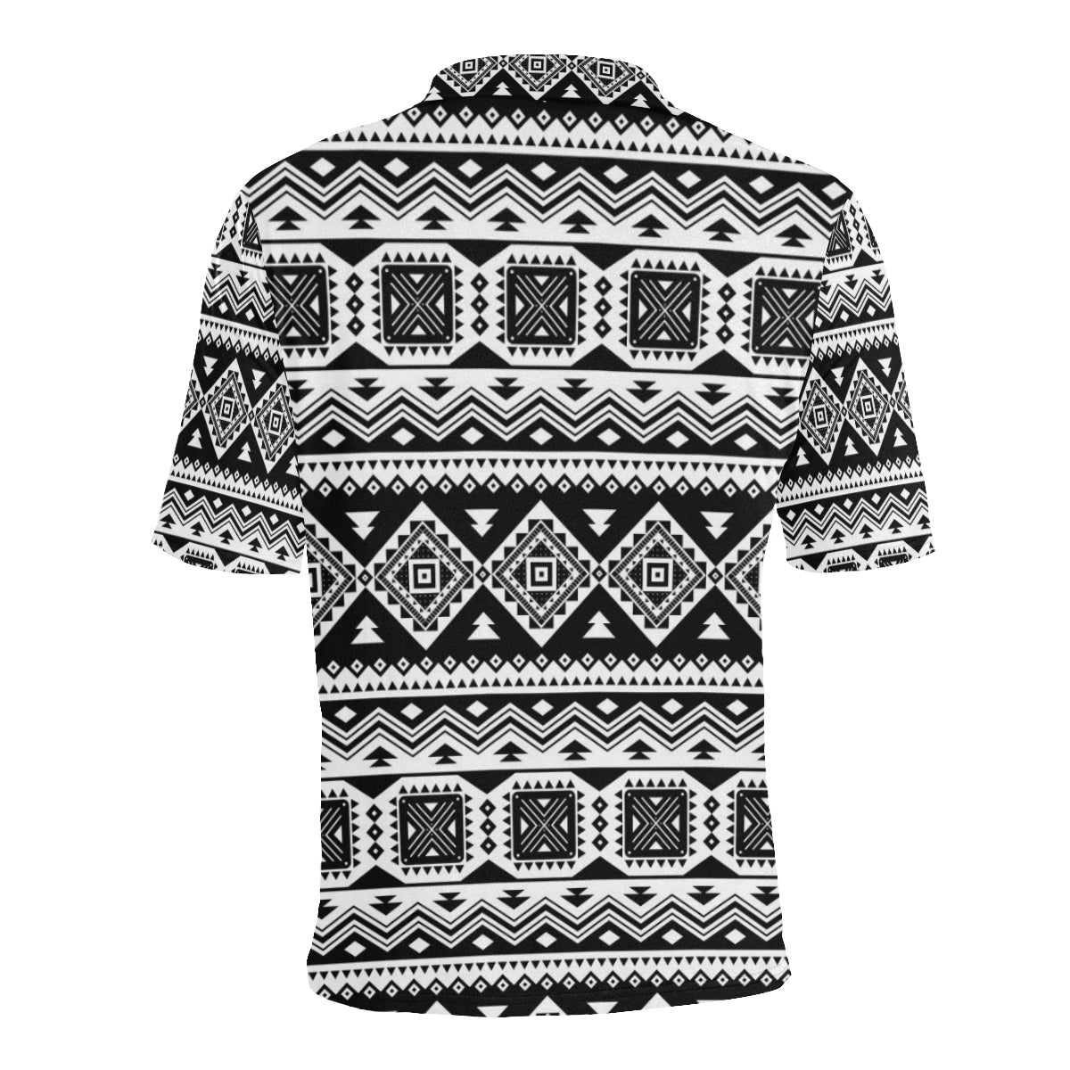 Aztec Pattern Print Design 08 Men Polo Shirt