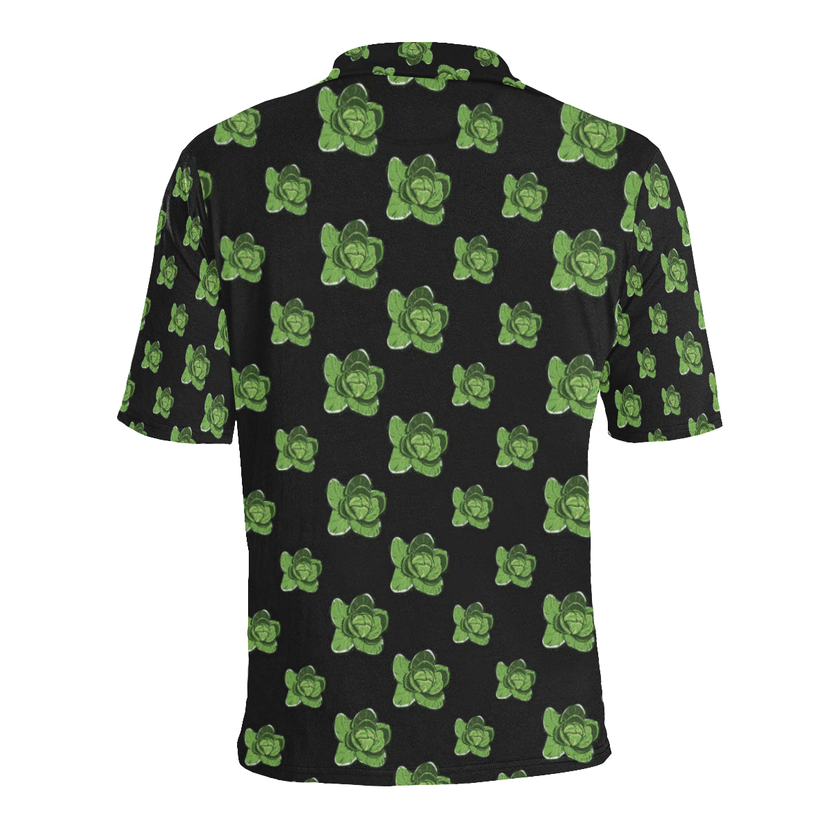 Cabbage Pattern Print Design 03 Men Polo Shirt