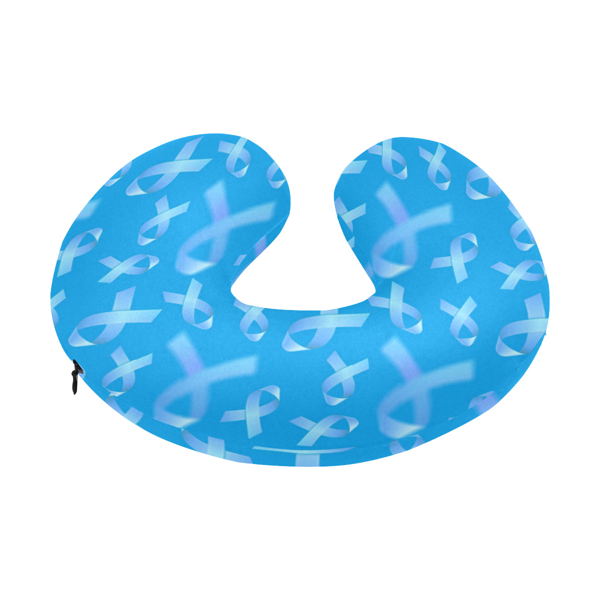 Prostate cancer Pattern Print Design A01 U-Shaped Travel Neck Pillow