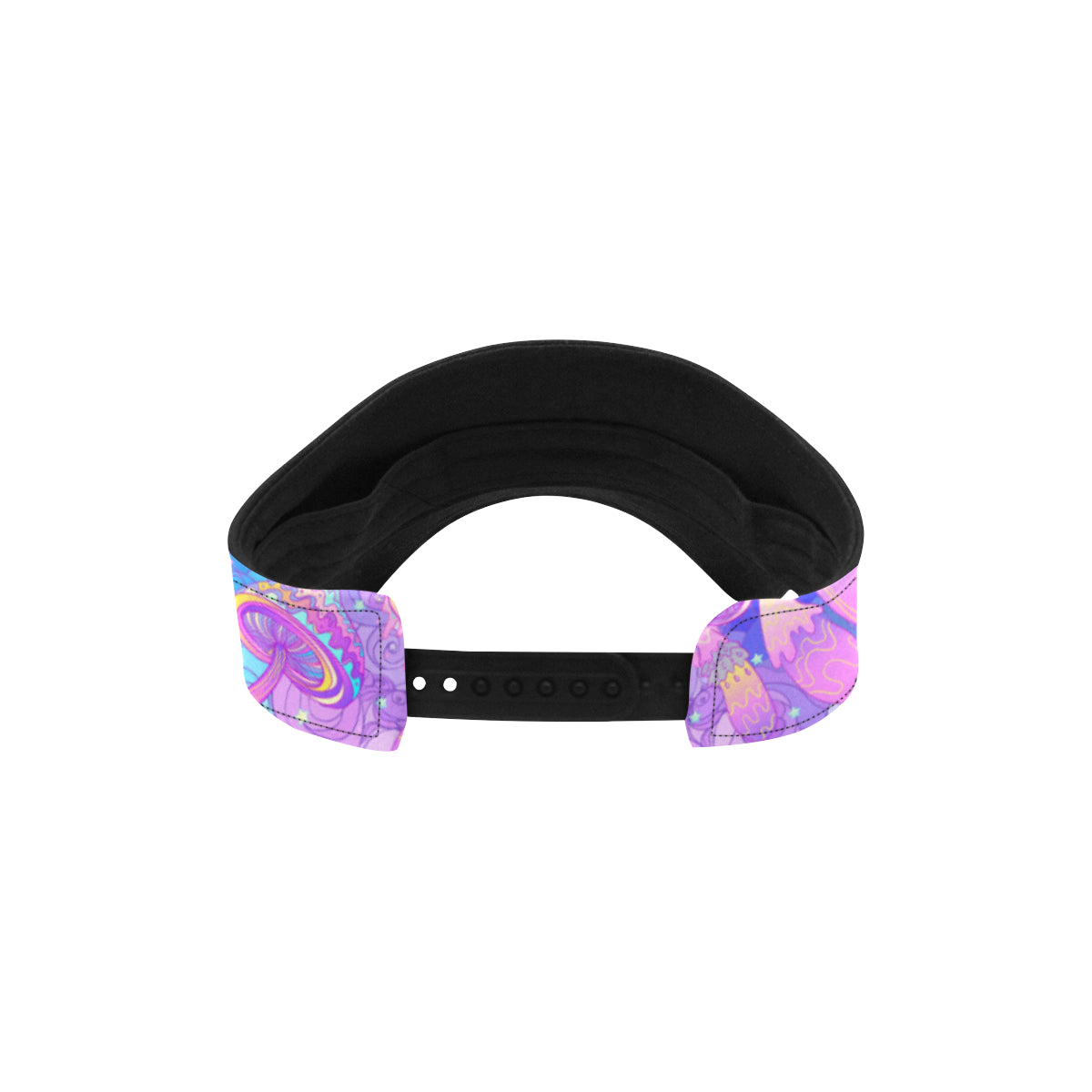 Psychedelic Trippy Mushroom Print Unisex Sun Visor