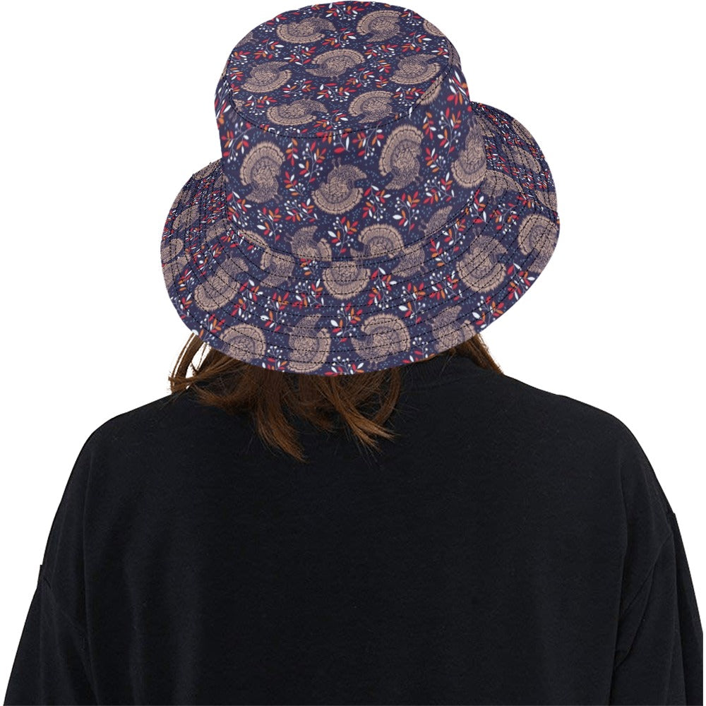 Turkey Print Design LKS401 Unisex Bucket Hat