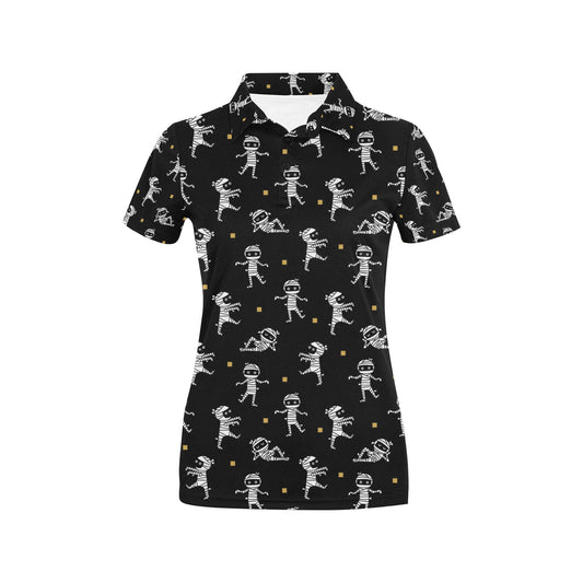 Mummy Cute Print Design LKS301 Women's Polo Shirt