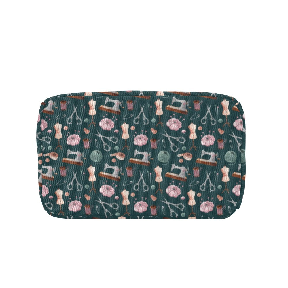 Sewing Equipment Print Design LKS307 Insulated Lunch Bag