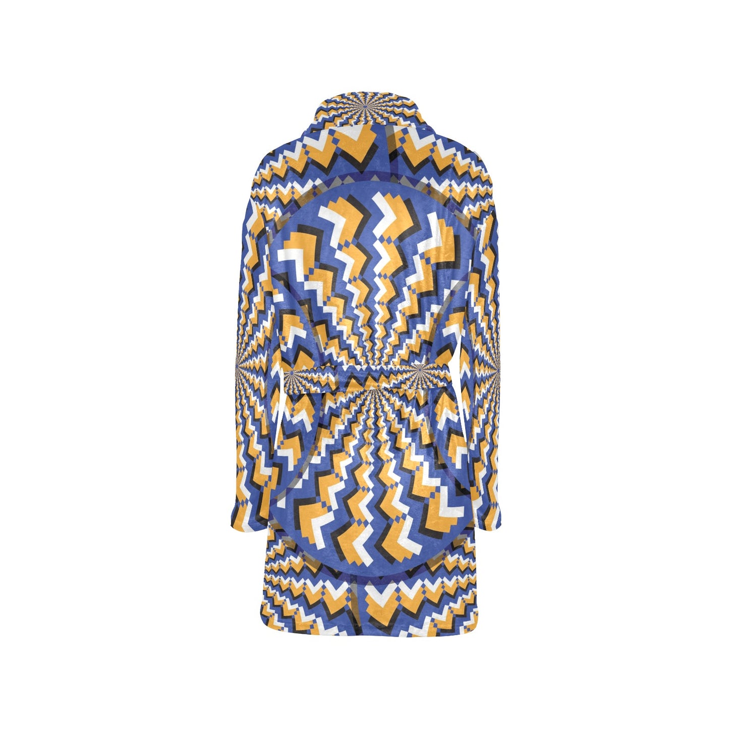 Optical illusion Pattern Print Design A01 Women's Fleece Robe