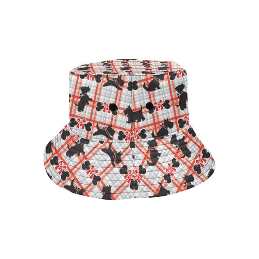 Scottish Terriers Print Design LKS3014 Unisex Bucket Hat