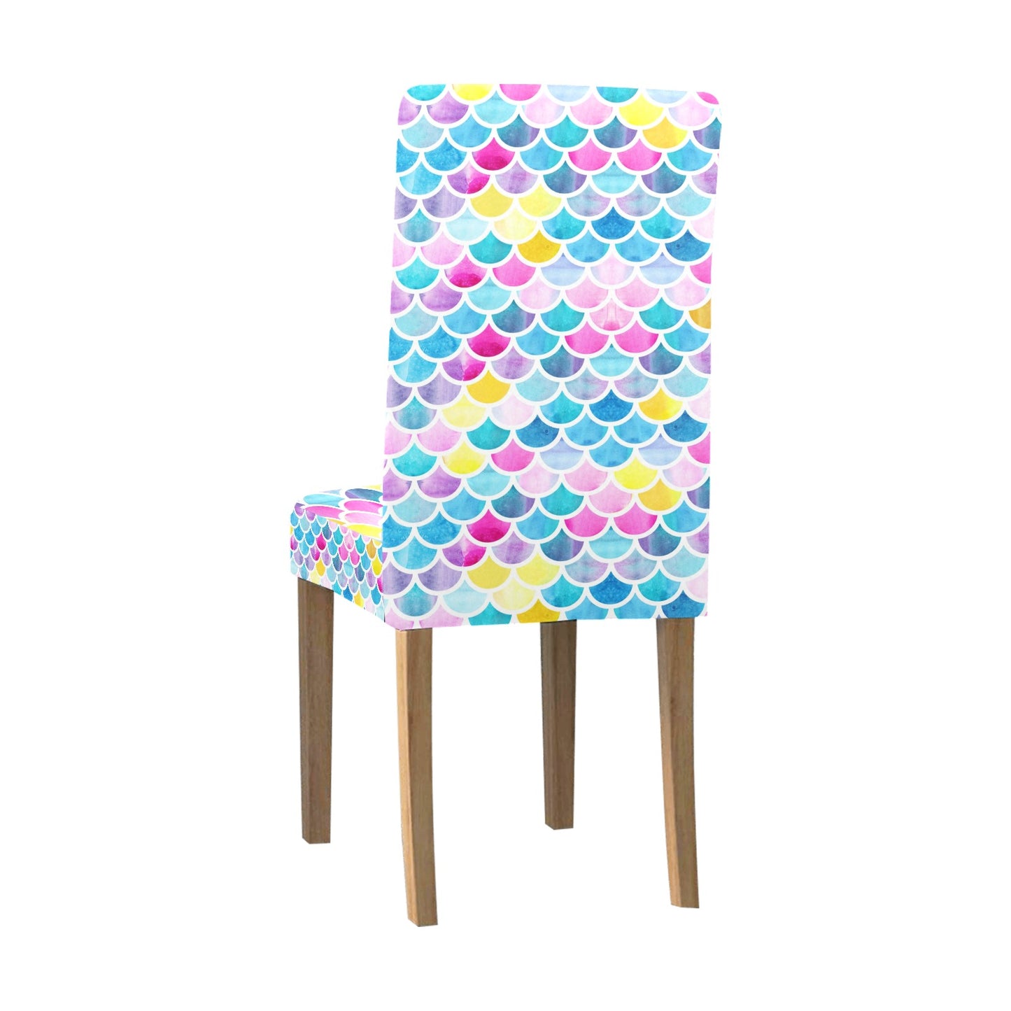 Scales Print Design LKS402 Dining Chair Slipcover