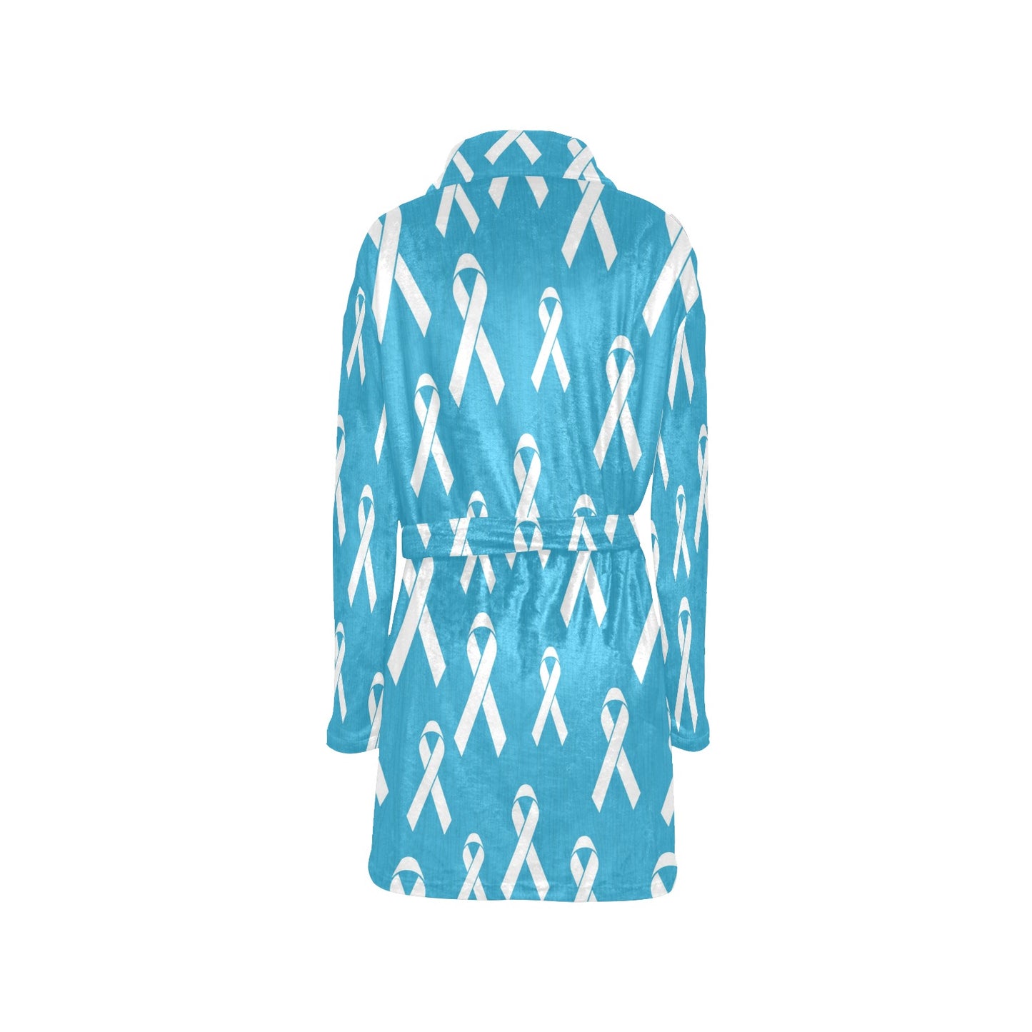 Liver cancer Pattern Print Design 01 Women's Fleece Robe