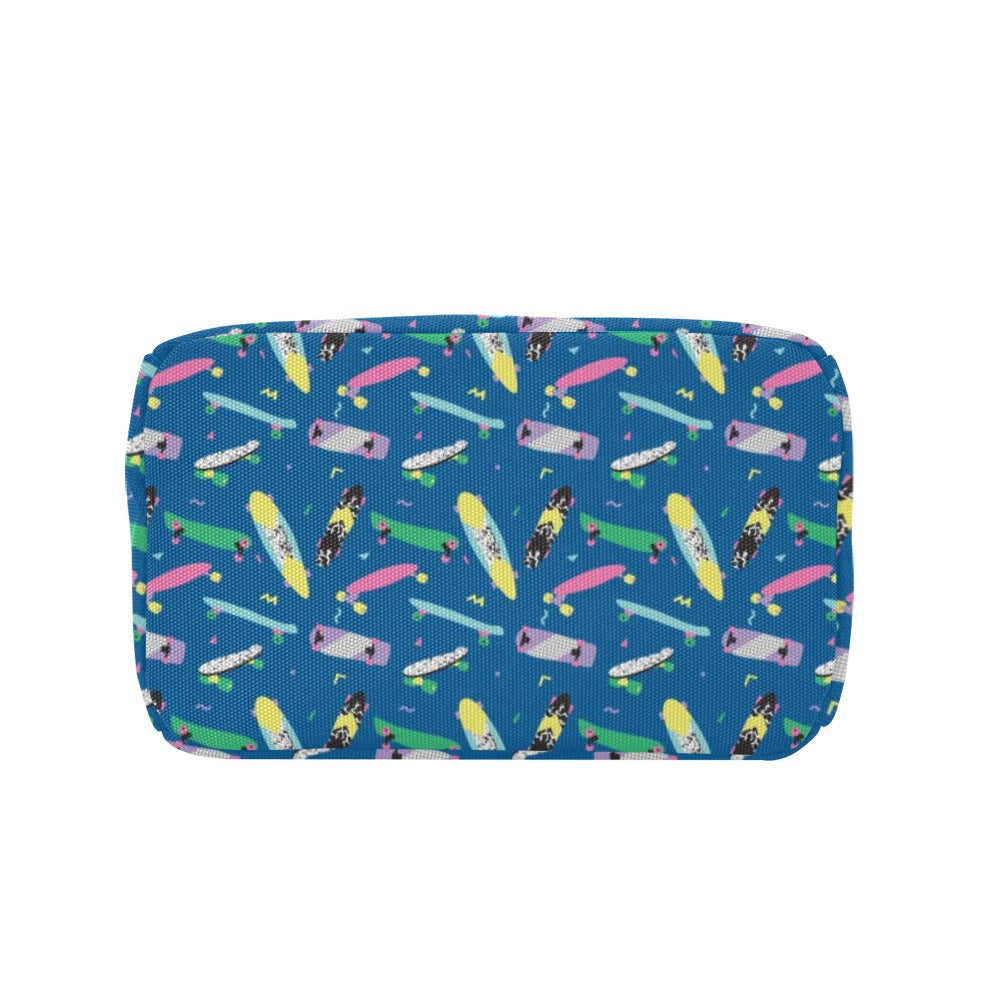Skateboard Print Design LKS302 Insulated Lunch Bag