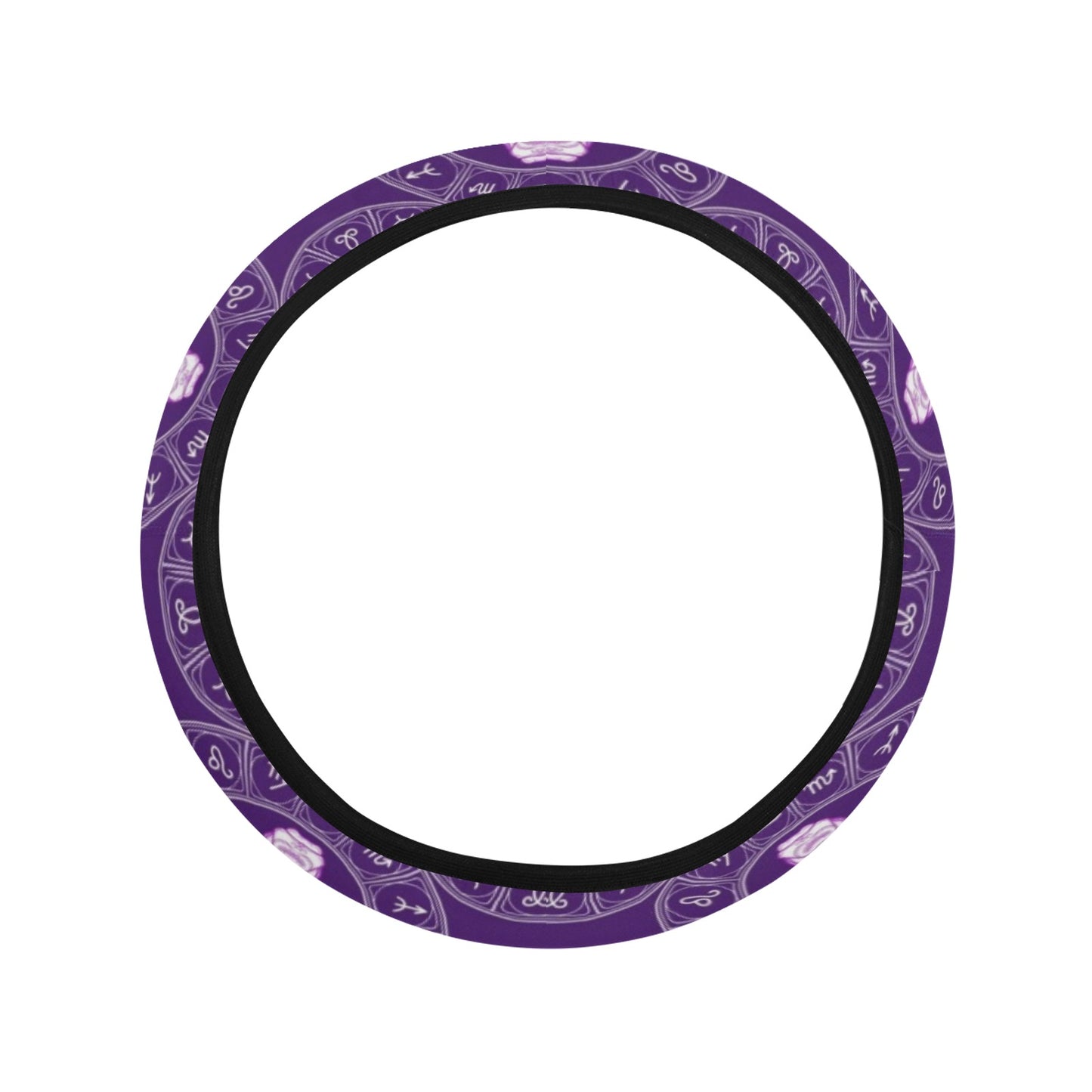 Taurus Print Design LKS303 Steering Wheel Cover with Elastic Edge