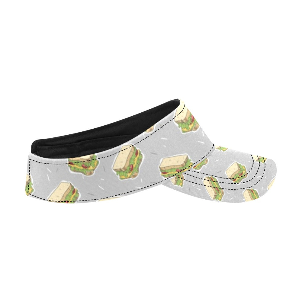Sandwich Print Design LKS304 Unisex Sun Visor