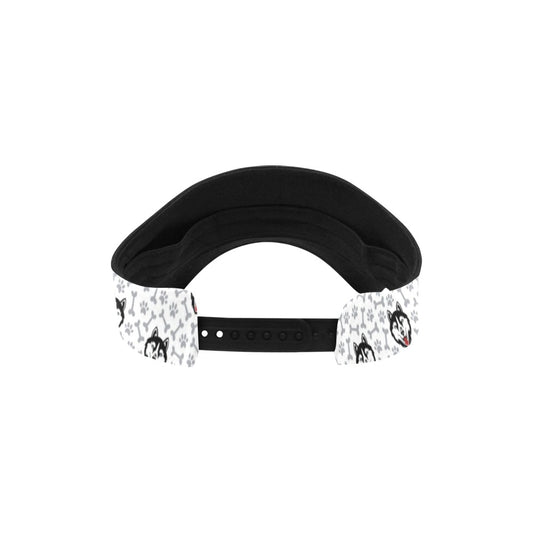 Siberian Huskies Print Design LKS305 Unisex Sun Visor