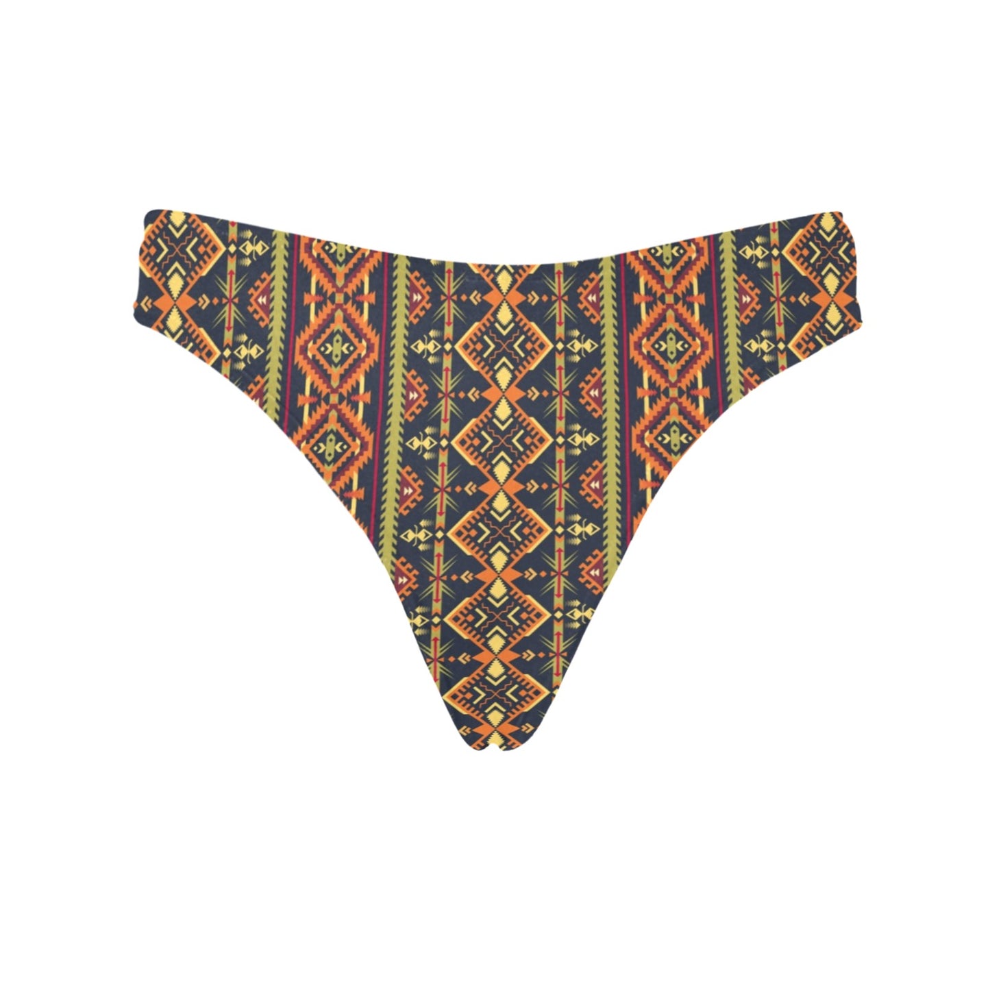 Kente Classic Design African Print Women's Thongs