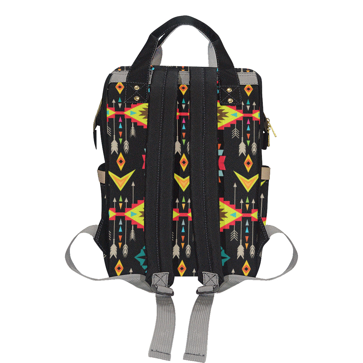 Native Pattern Print Design A05 Diaper Bag Backpack