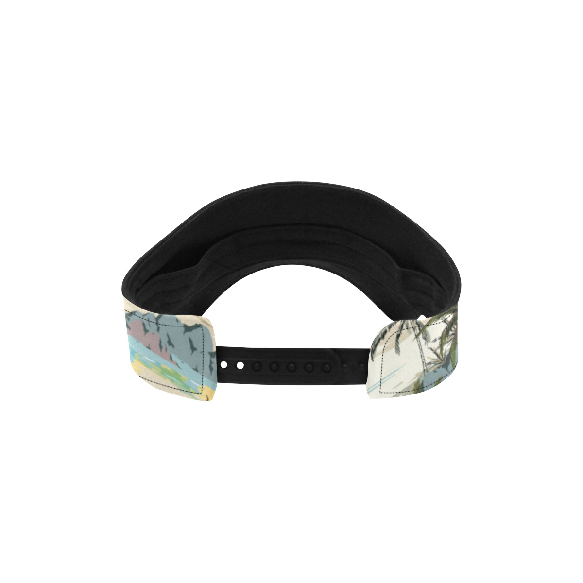Palm Tree Beach Print Unisex Sun Visor