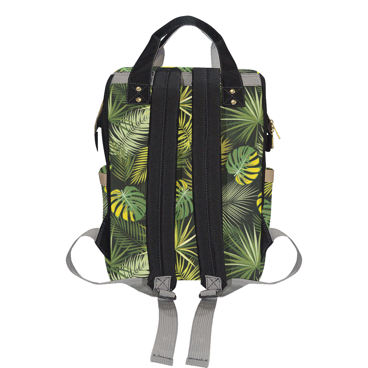 Palm Leaf Pattern Print Design A05 Diaper Bag Backpack