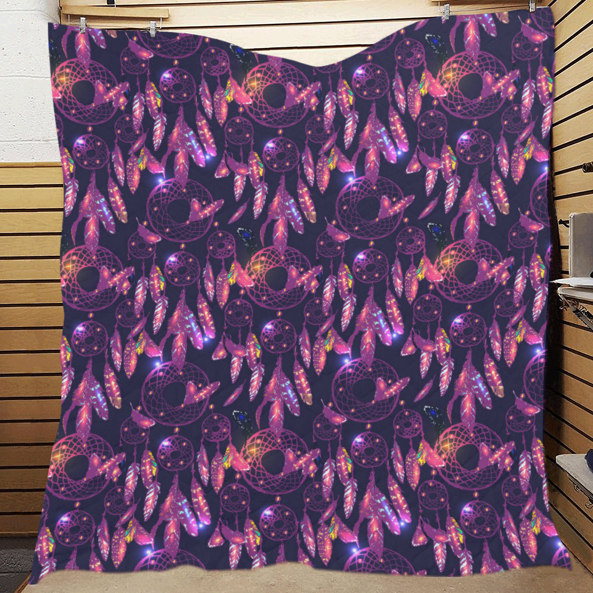 Dream catcher neon Premium Quilt