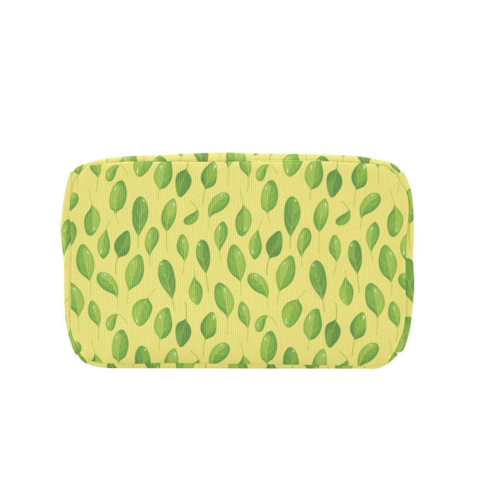 Spinach Print Design LKS302 Insulated Lunch Bag