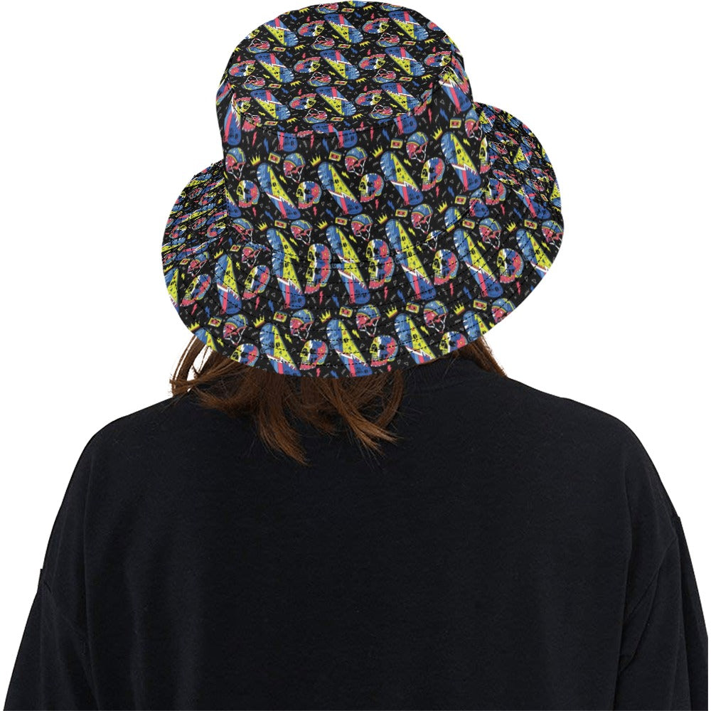 Skateboard Print Design LKS304 Unisex Bucket Hat