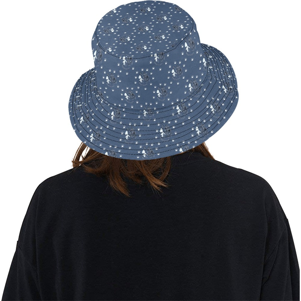 Scottish Terriers Print Design LKS307 Unisex Bucket Hat