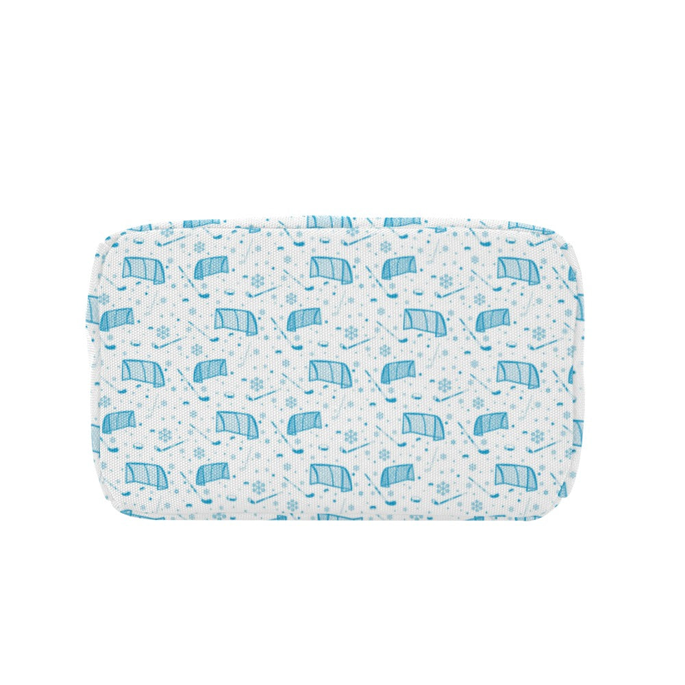 Hockey Print Design LKS303 Insulated Lunch Bag