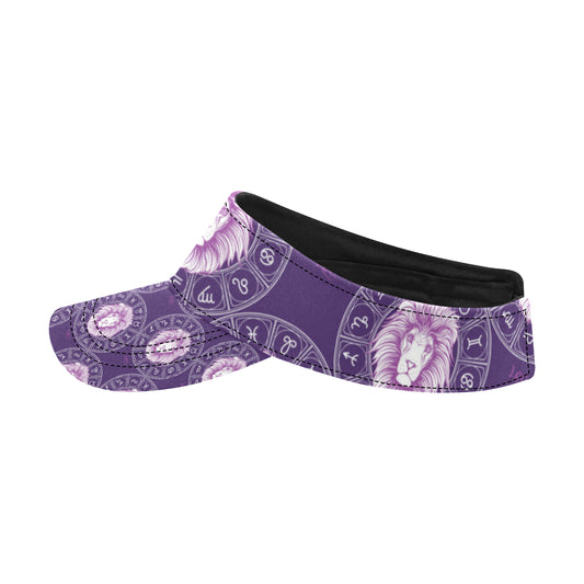 Leo Pattern Print Design 04 Unisex Sun Visor
