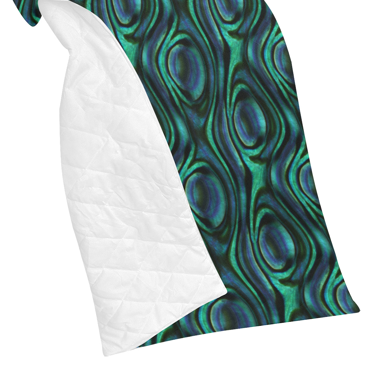 Abalone Pattern Print Design 01 Premium Quilt