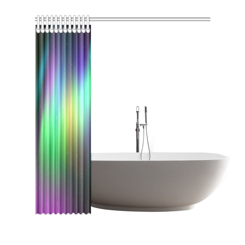 Aurora Borealis Pattern Print Design 03 Shower Curtain