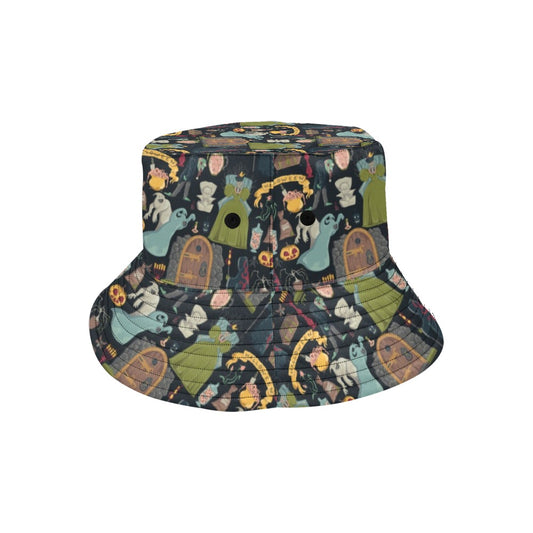 Creepy Halloween Print Design LKS304 Unisex Bucket Hat
