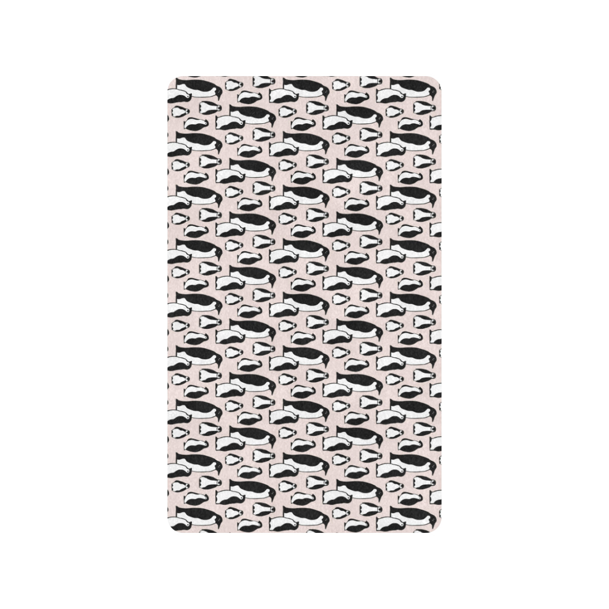 Penguin Themed Rubber Doormat