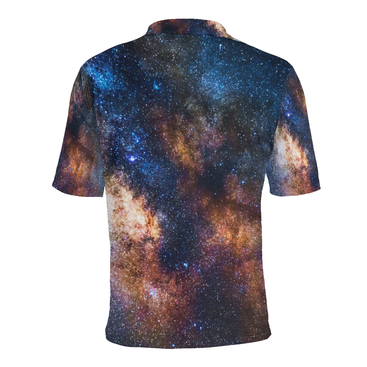 Celestial Milky way Galaxy Men Polo Shirt