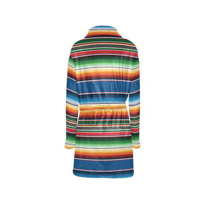 Serape Print Design LKS303 Women's Fleece Robe