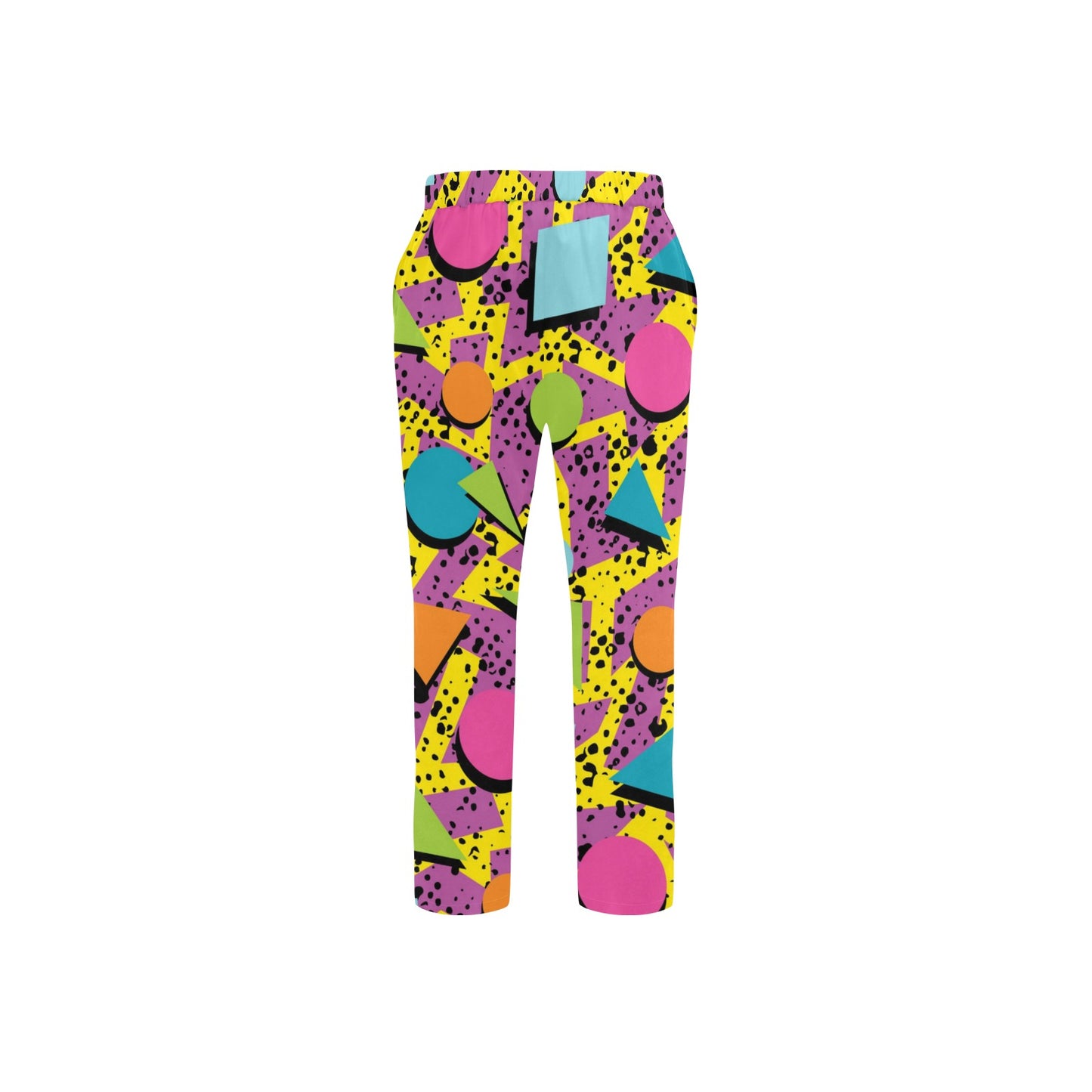 80s Pattern Print Design 1 Men's Pants