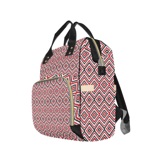 Native American Themed Tribal Print Diaper Bag Backpack