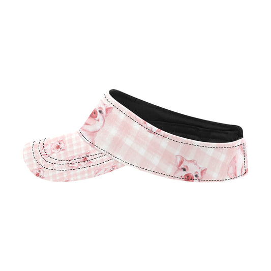 Pig Baby Pattern Print Design 01 Unisex Sun Visor