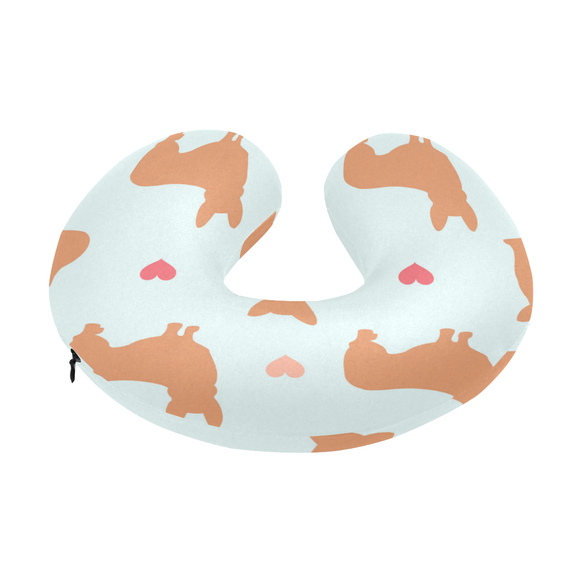 Pembroke Welsh Corgis Pattern Print Design A01 U-Shaped Travel Neck Pillow