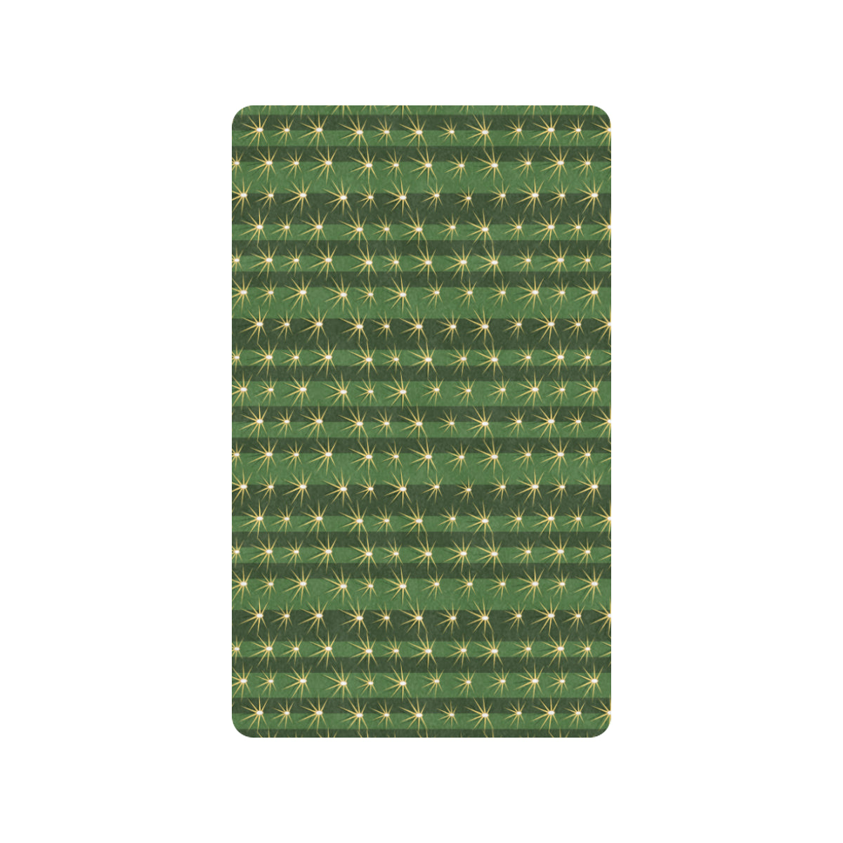 Cactus Skin Print Pattern Rubber Doormat