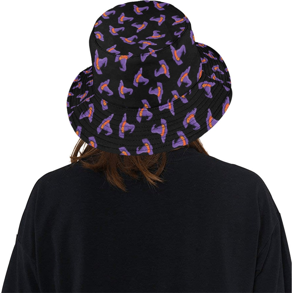 Witch Hat Print Design LKS304 Unisex Bucket Hat