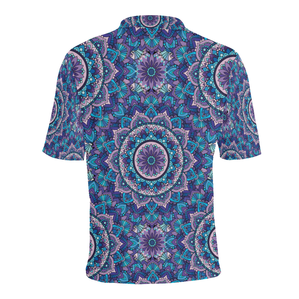 Mandala Pattern Print Design 04 Men Polo Shirt