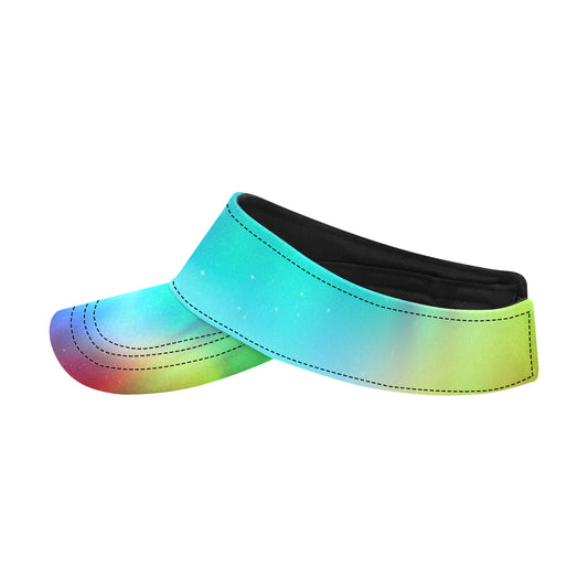 Aurora Borealis Pattern Print Design 02 Unisex Sun Visor